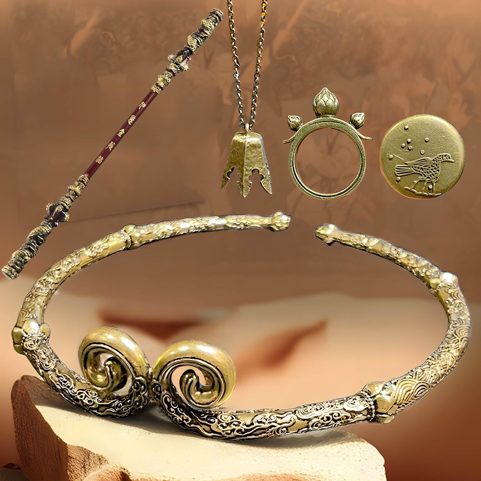 Amazon.com: LHTJHP Black Myth: Wukong 5 Pcs Limited Collector's